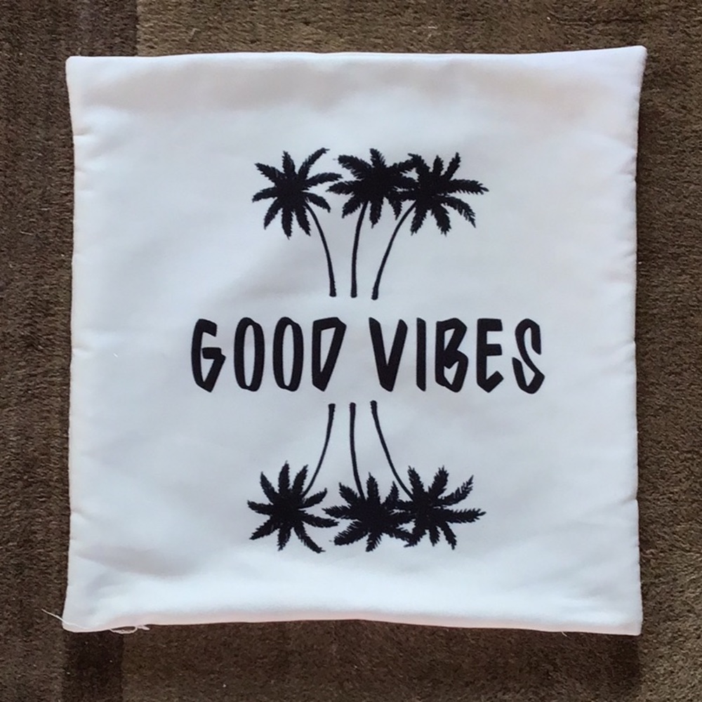 Decorative pillow case for accent pillow.